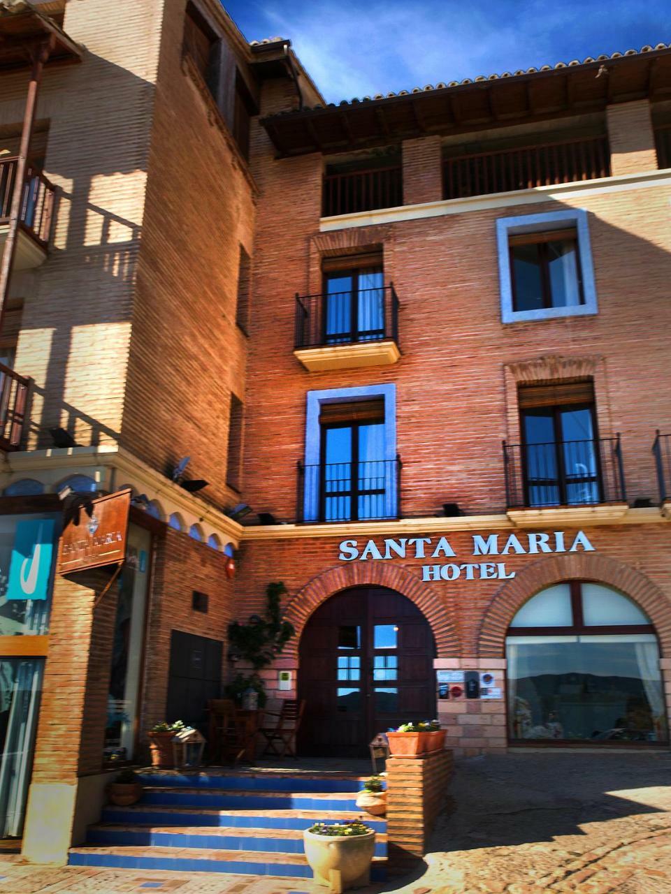 Hotel Santa Maria De Alquézar Exterior photo