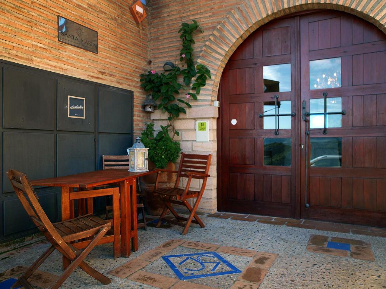 Hotel Santa Maria De Alquézar Exterior photo
